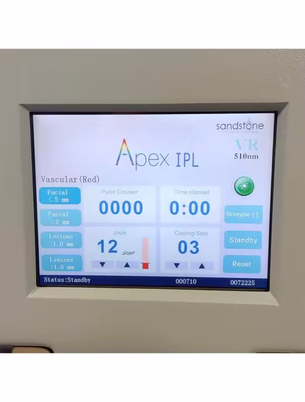 2012 Ellman SandStone Apex HR AR VR IPL Hair Acne Vascular Laser System