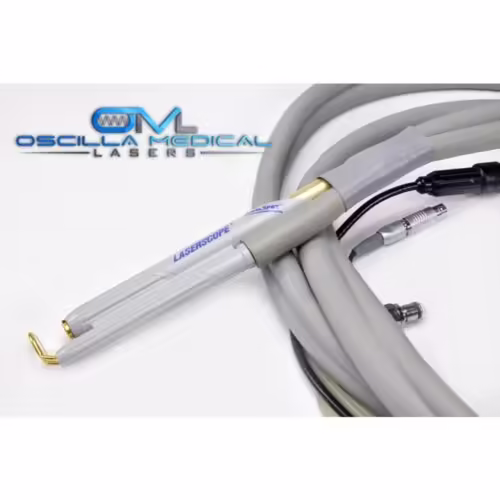 Laserscope Lyra i Aura Versastat CoolSpot HandPiece 1-5mm Fiber 532nm 1064nm AMS