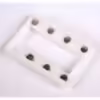 Sciton BBL IPL Handpiece Adapter Magnetic Plastic Tip Bezel Frame White