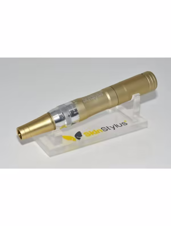 1 Pen Gold SkinStylus BioLock Microneedling Professional Kit Microneedle DEMO