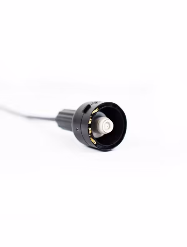 LaserScope Gemini Dermastat 2mm Pink Laser Handpiece Cable Fiber Hand Piece