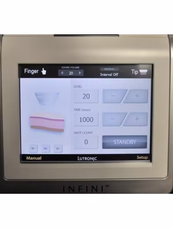 2014 INFINI by Lutronic High Intensity Focused Microneedling Radio Frequency
