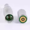 SkinStylus Microneedling Silver Pen & Battery & Charger Set 4-Pin Contact Type