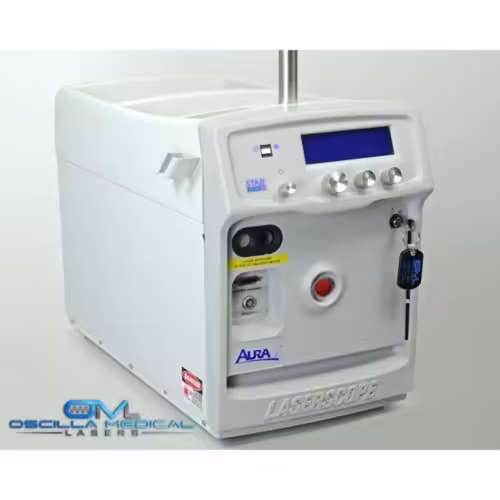 2002 Laserscope Aura i Nd:YAG Compact Laser KTP 532nm Vascular Lesion Acne Veins