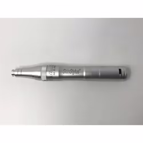 SkinStylus Microneedling Pen & Battery Set SILVER 4-Pin Contact Variable Speed