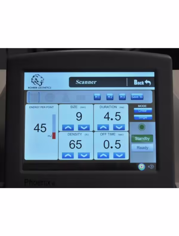2017 Rohrer Aesthetics Phoenix-15 Pigmentation Wrinkle Rejuvenation Laser System