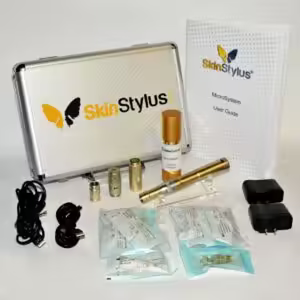 1 Pen Gold SkinStylus BioLock Microneedling Professional Kit Microneedle DEMO