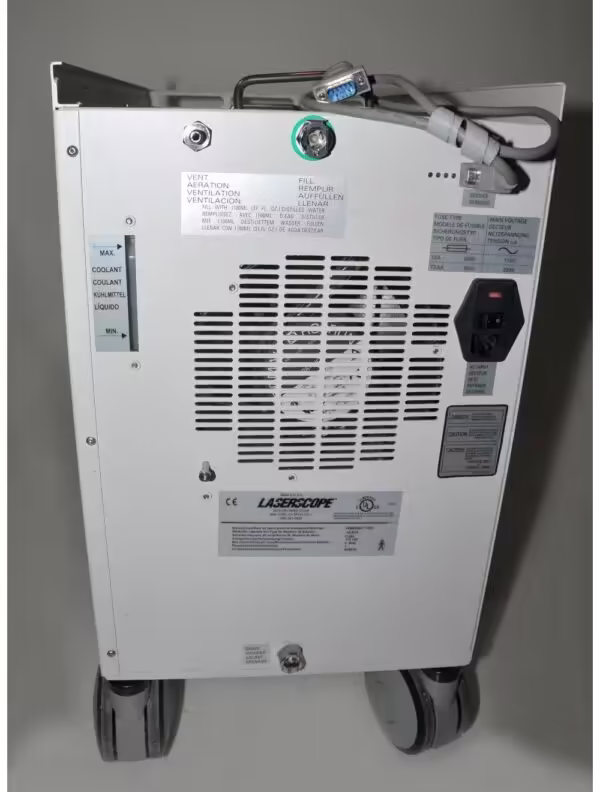 2004 Laserscope Aura I External Laser Chiller Portable System 10-9220