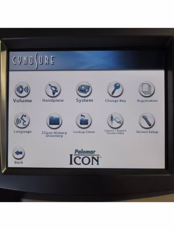 Palomar Cynosure ICON Cosmetic IPL Laser w/3 IPL Handpieces & 1 1540 HP - (2014)