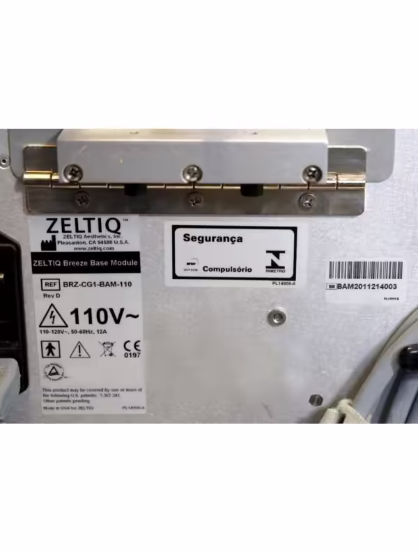 2011 Zeltiq Aesthetics CoolSculpting Body Contouring Shape Breeze Fat Reduction