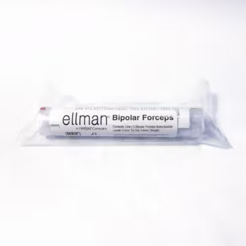 Cynosure Ellman BIPOLAR FORCEPS J1 *SEALED NEW* Stainless Autoclavable Straight